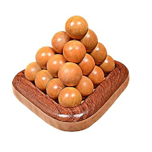 wooden puzzles Ball Pyramid puzzle game, 6 Parts