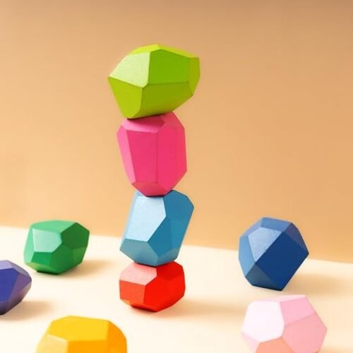 Wooden Building Balancing Block Set